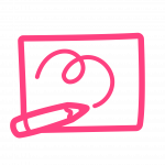 doodle dessin framboise